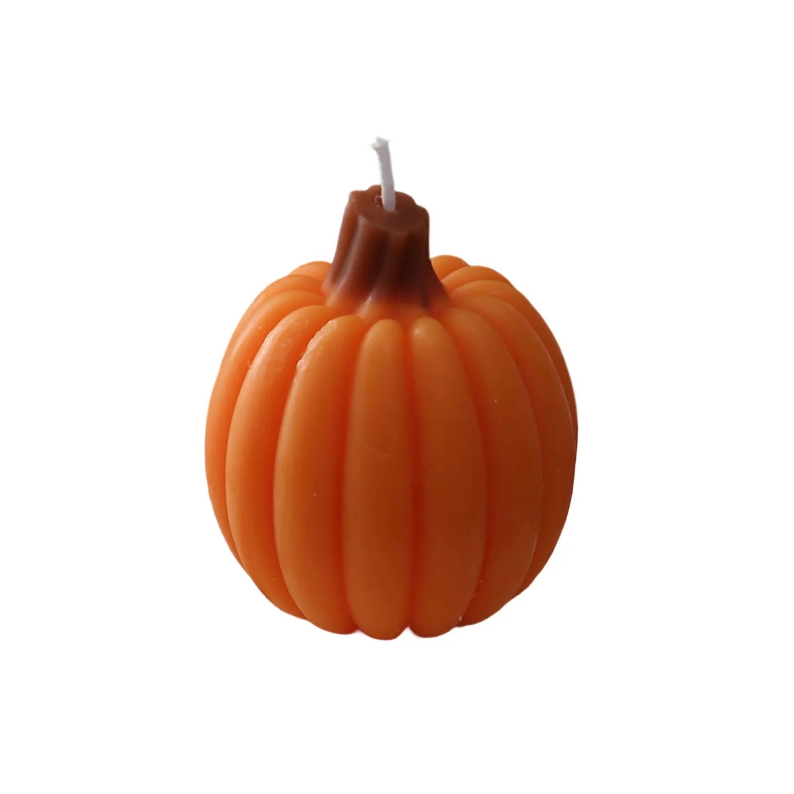 Pumpkin Shaped Candle – Halloween & Autumn Decorative Candle