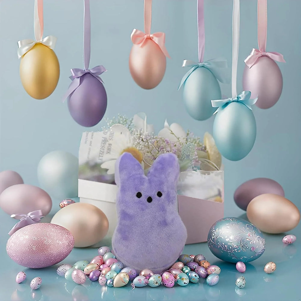 Bunny Plush Toy – Soft Easter Rabbit Pillow for Kids - candletown.net
