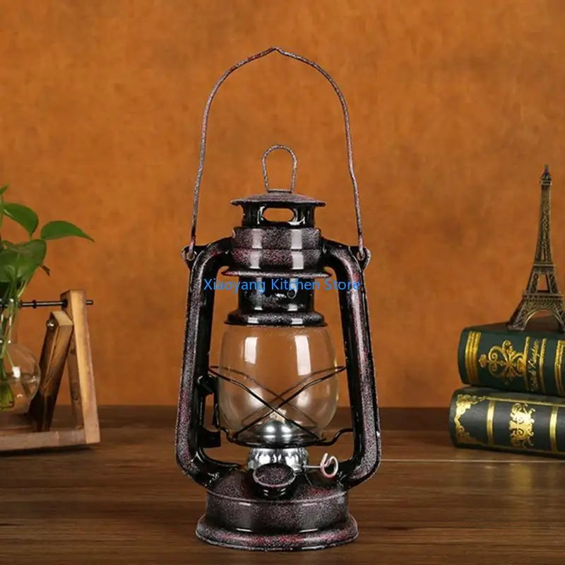 Vintage Metal Oil Lantern