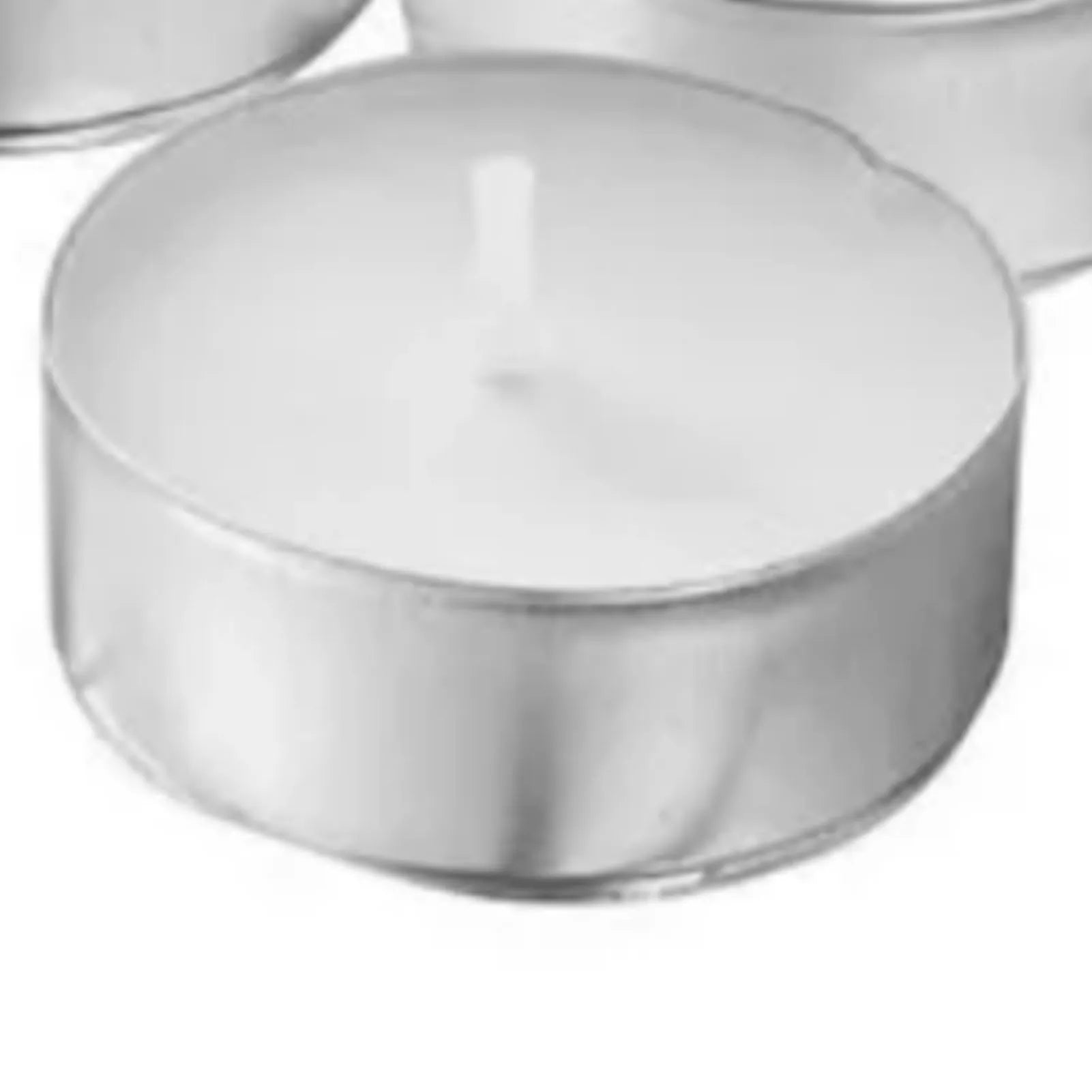100 Pack Unscented Tea Light Candles