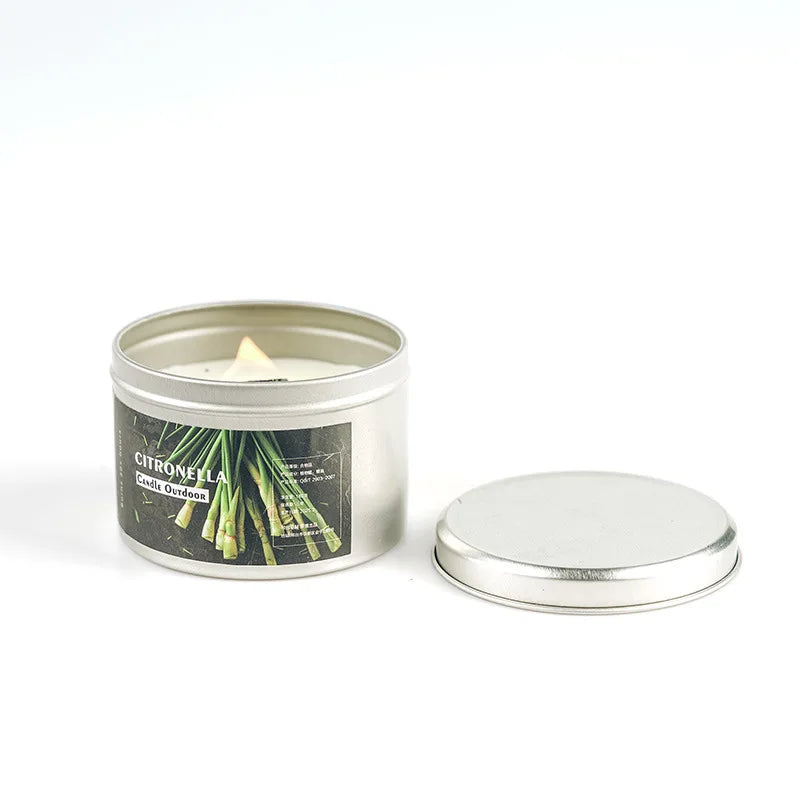 180g Citronella Candle – Natural Mosquito Repellent for Outdoors & Home