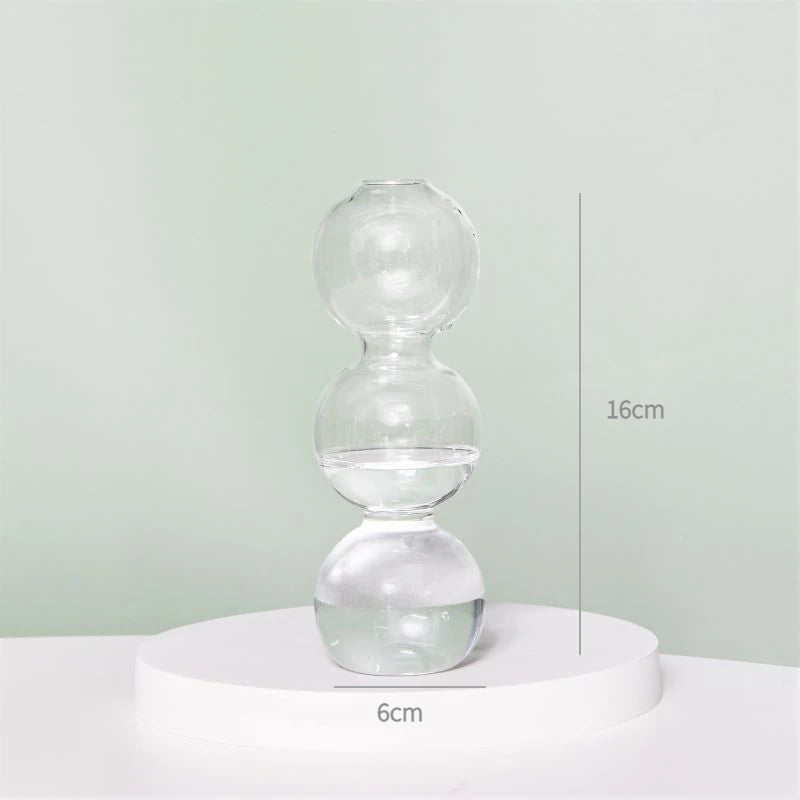 Modern Glass Candle Holder – Nordic Clear Design