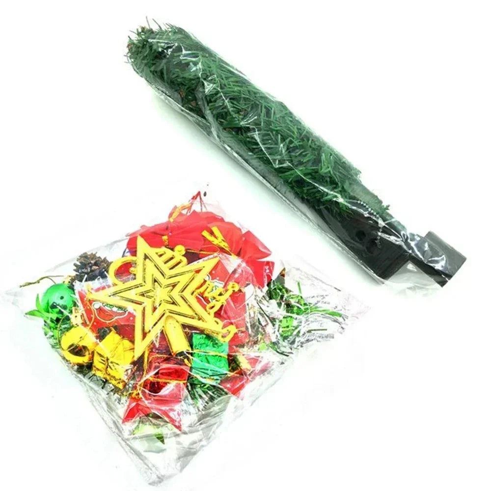 Tabletop Christmas Tree with Decorative Ornaments