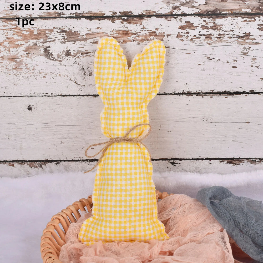 Cotton Easter Rabbit Carrot Ornament – Adorable Easter Decoration - candletown.net