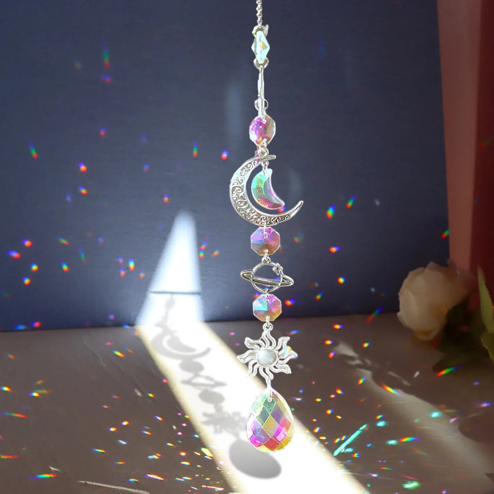Crystal Wind Chime Rainbow Maker for Home and Garden - candletown.net