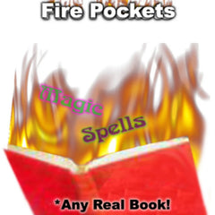 Any Book – Fire Book Gimmick for Magicians & Stage Illusions