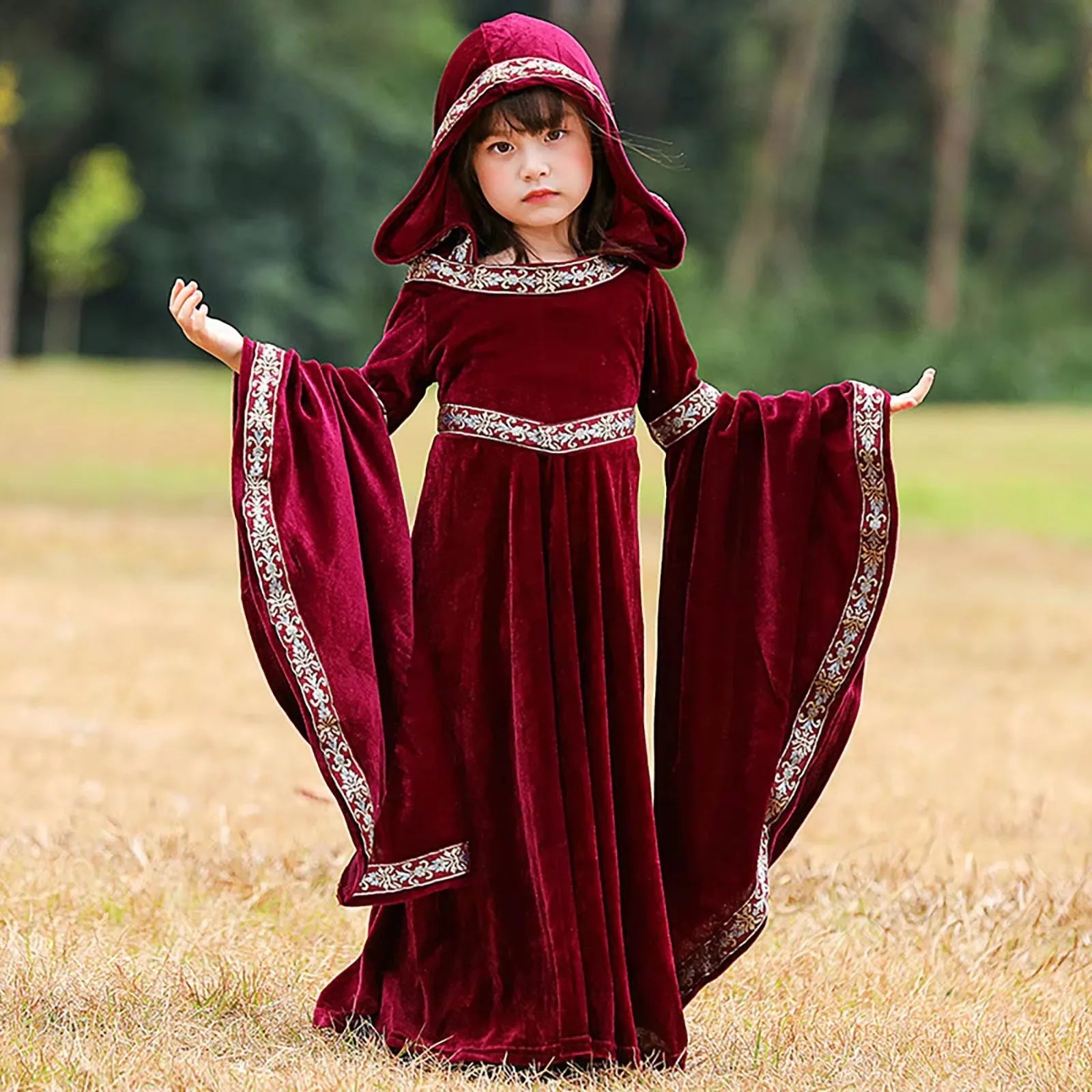 Gothic Vampire Halloween Dress for Women