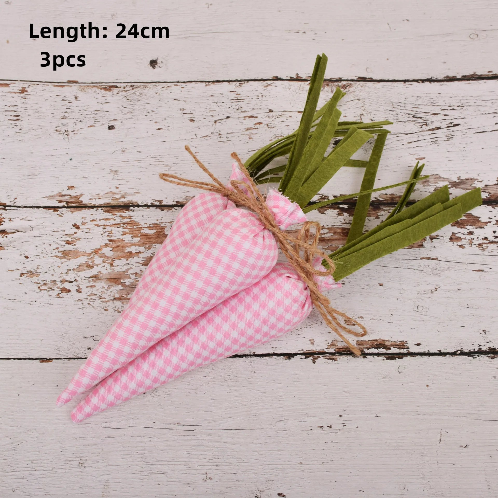Cotton Easter Rabbit Carrot Ornament – Adorable Easter Decoration - candletown.net