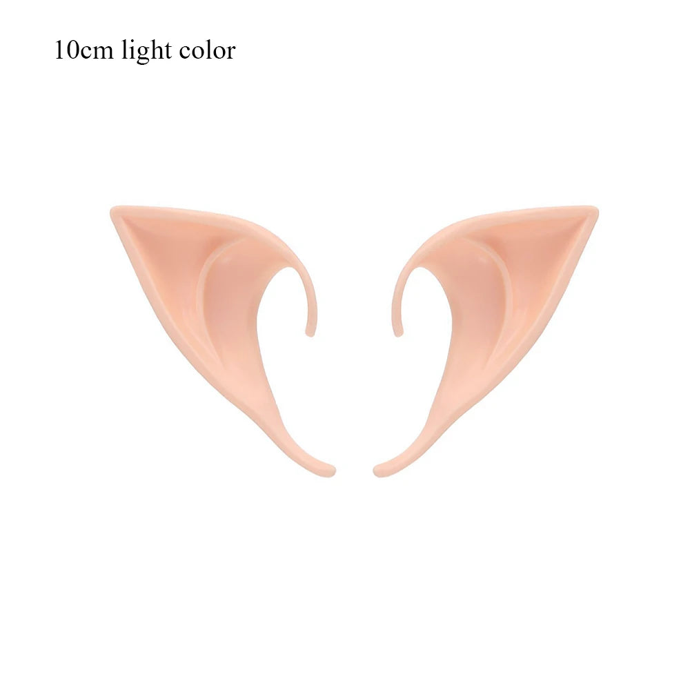 Latex Elf Ears – Fairy Cosplay Costume Accessory for Halloween & Party - candletown.net