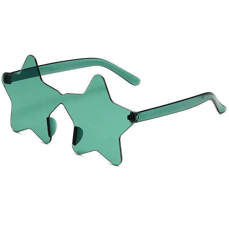 Colorful Star Sunglasses – Party & Festival Photo Props