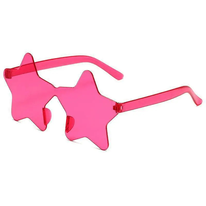Colorful Star Sunglasses – Party & Festival Photo Props