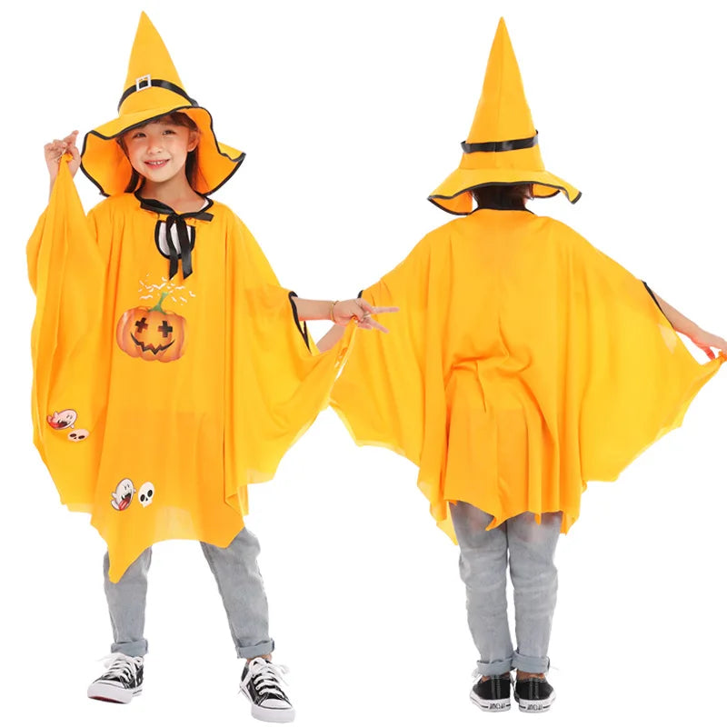 Toddler Witch Costume – Unisex Halloween Outfit for Kids