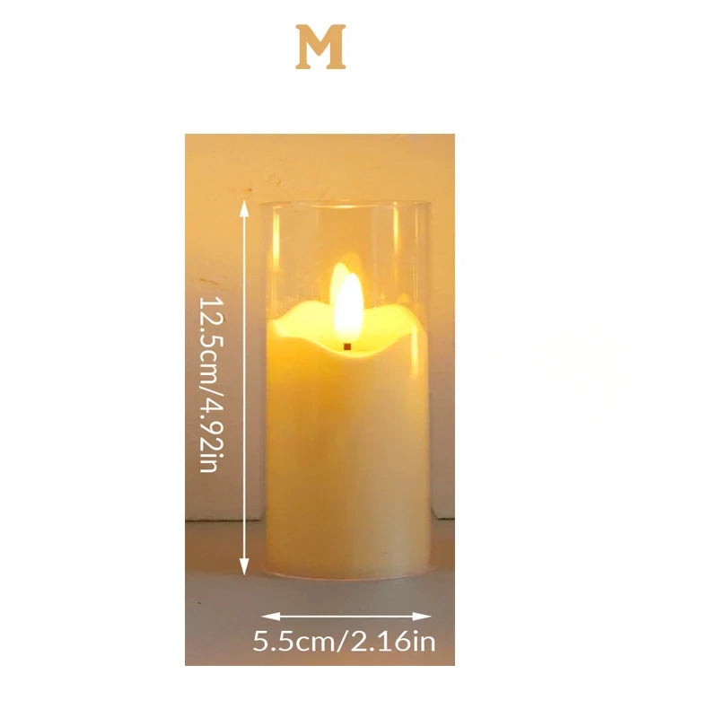 LED Flameless Flickering Candle