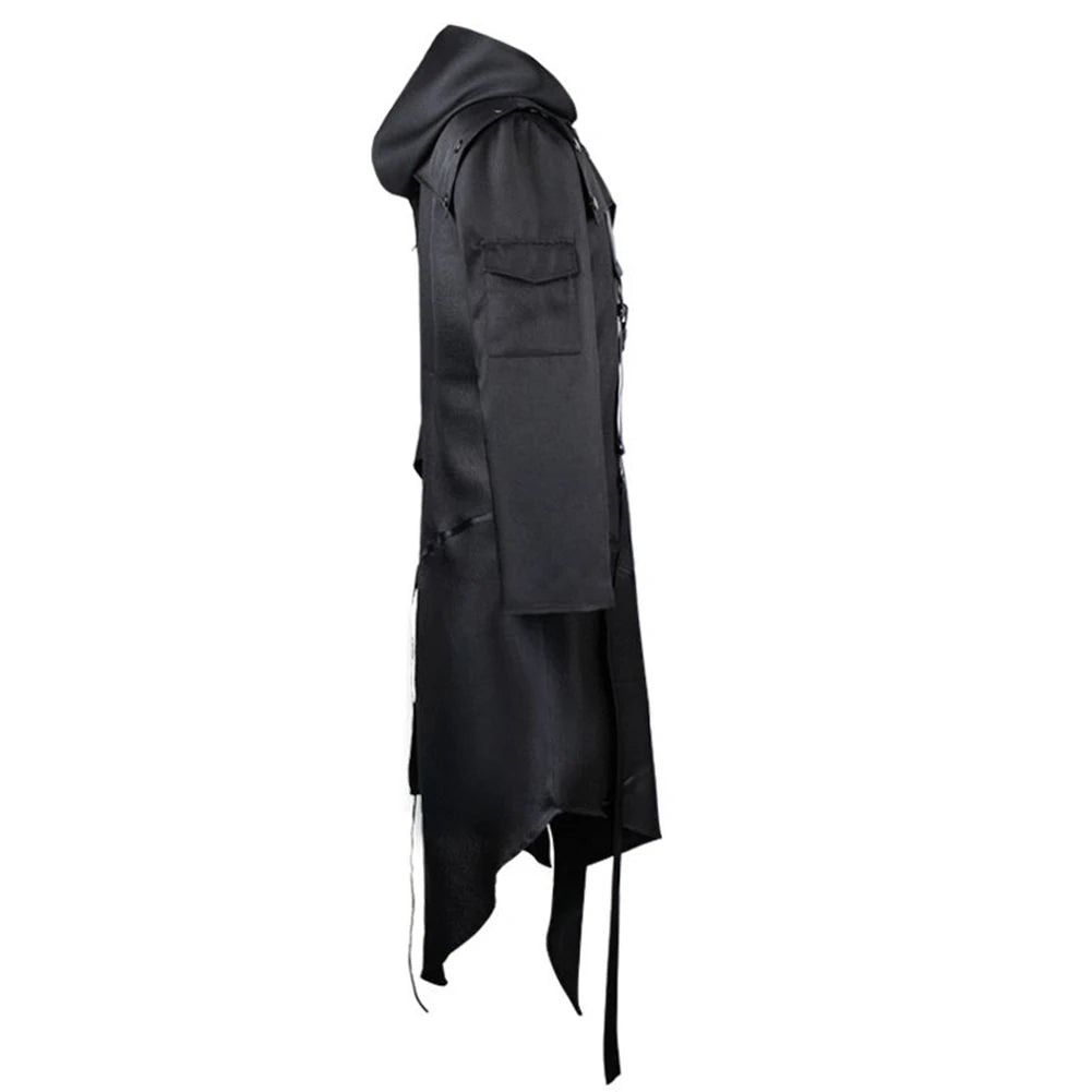 Men’s Gothic Hooded Halloween Cosplay Jacket
