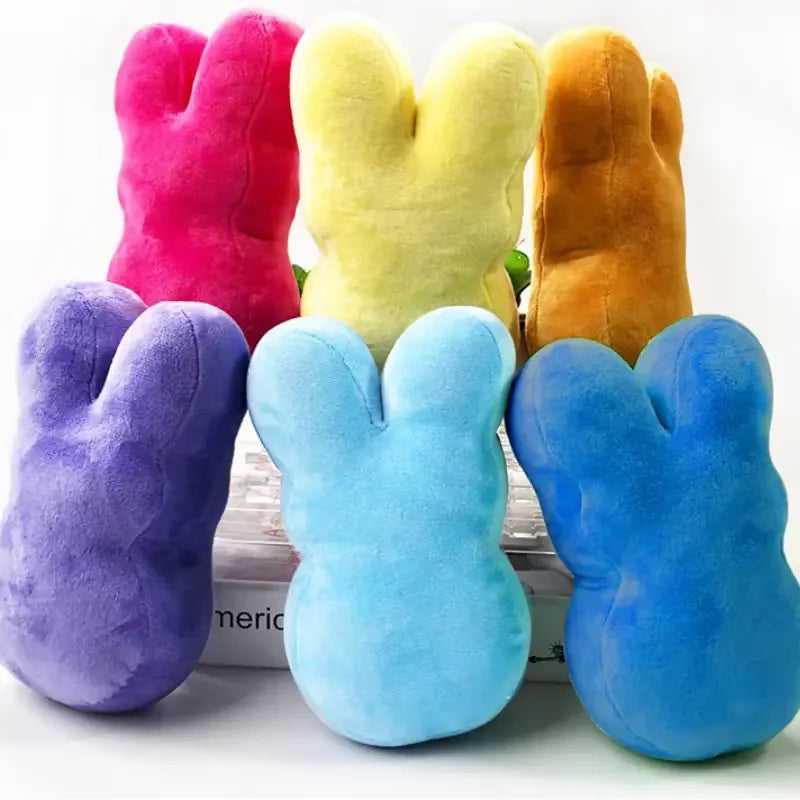 Bunny Plush Toy – Soft Easter Rabbit Pillow for Kids - candletown.net