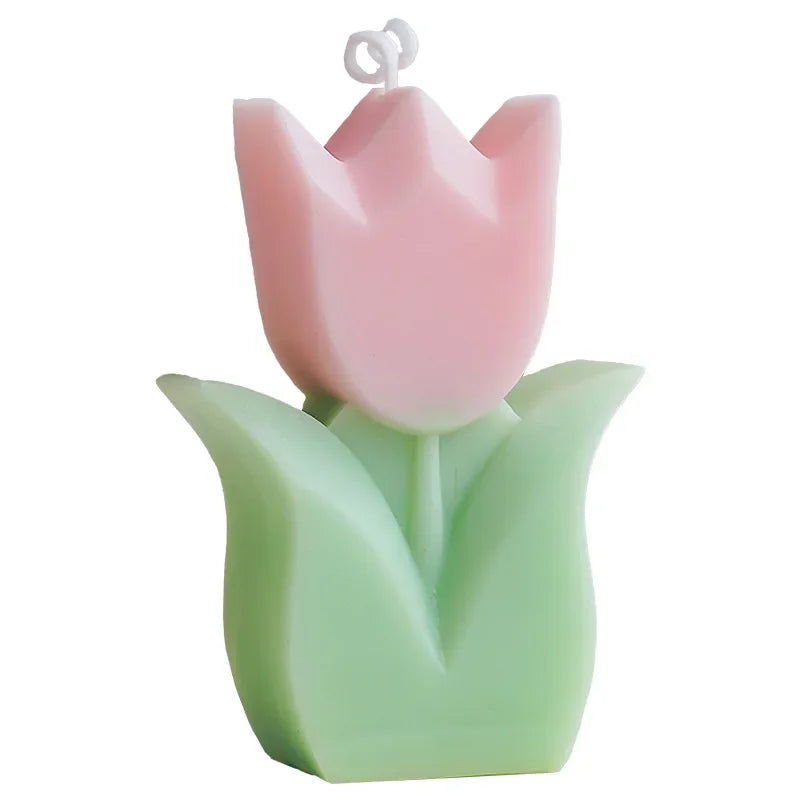 Handmade Tulip Soy Wax Candle - candletown.net