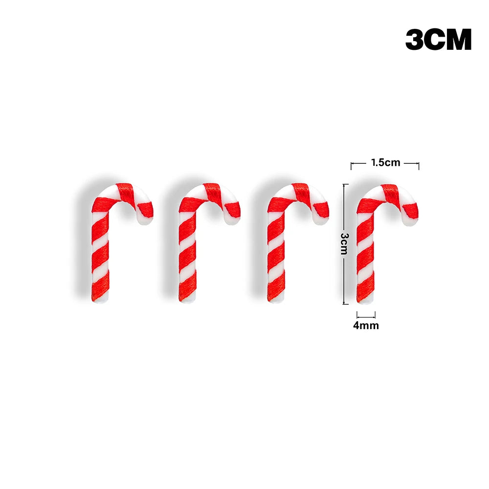 Candy Cane Christmas Ornaments – 30pcs Set