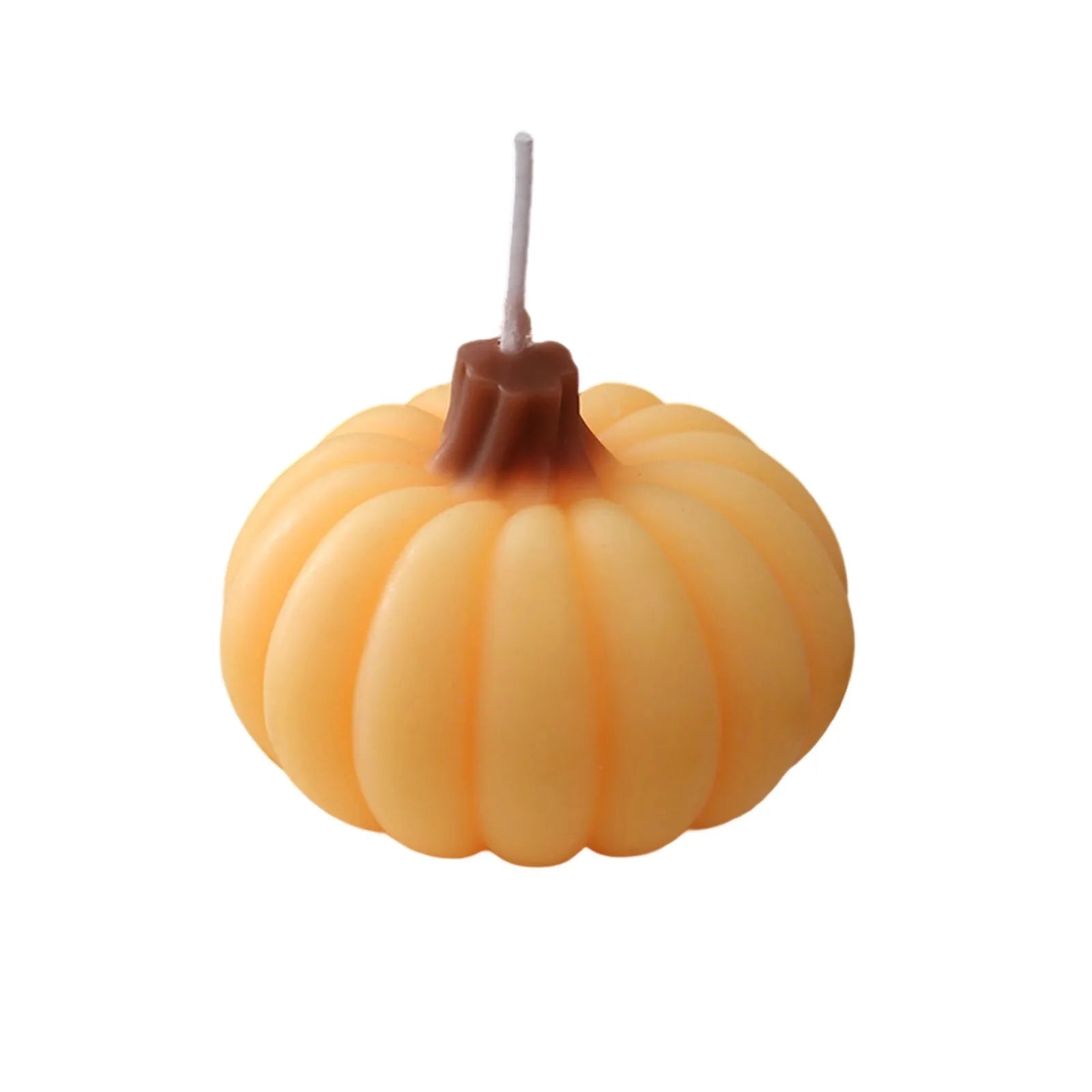 Pumpkin Shaped Candle – Halloween & Autumn Decorative Candle