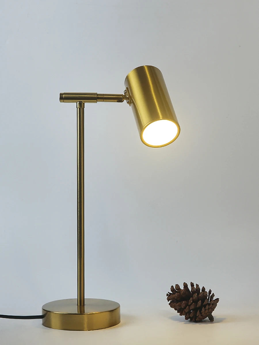 Modern Golden Table Lamp – Nordic Design - candletown.net