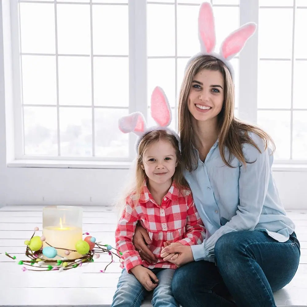 Handmade Easter Egg Flower Wreath – Candle Ring & Festive Decor - candletown.net