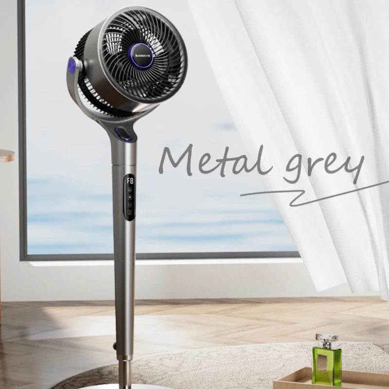 Modern Quiet Air Circulator Floor Fan with Remote Control - candletown.net