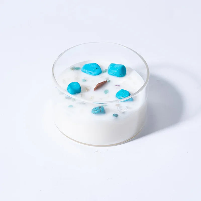 Luonnonkristalli Aromaterapiakynttilä