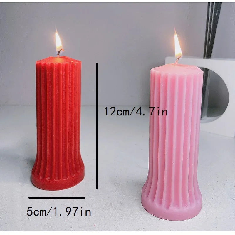 Handmade Low Temperature Soy Candle – Scented Pillar Candle
