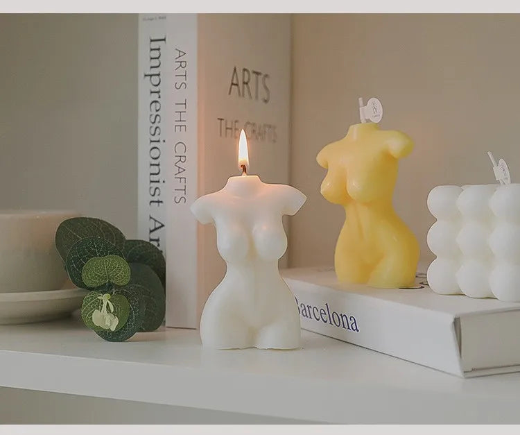 Women Body Scented Candles – Artistic and Empowering