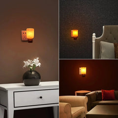 Himalayan Salt Lamp Night Light – Natural Air Purifier & Stress Relief