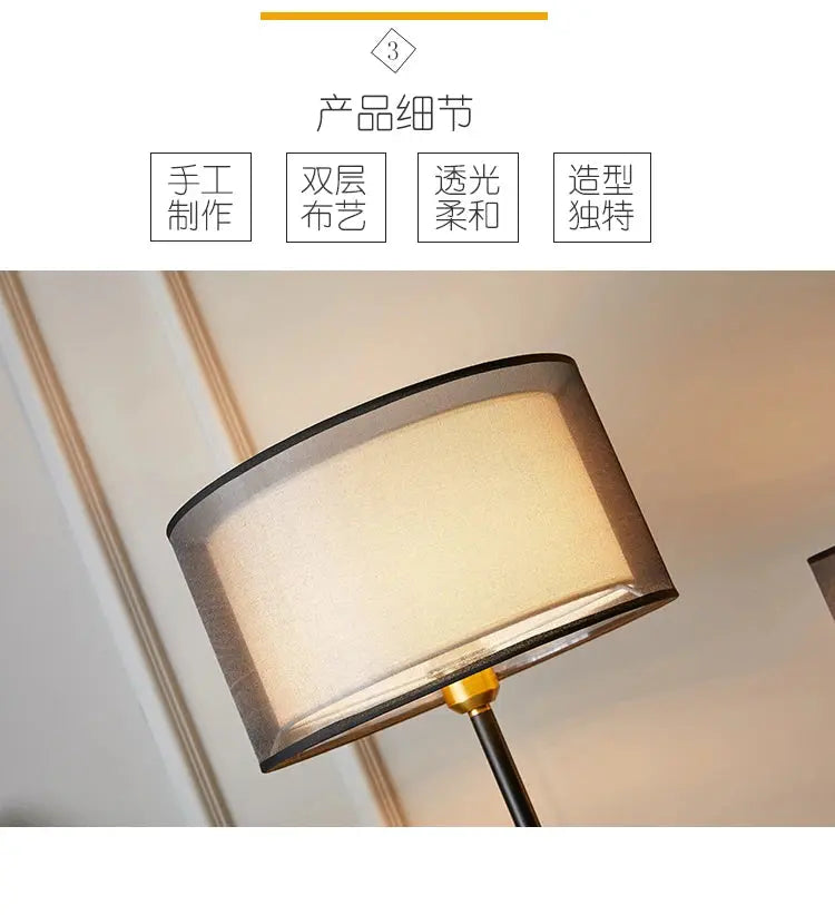 American Gold Table Lamp – Nordic Modern Luxury Design - candletown.net