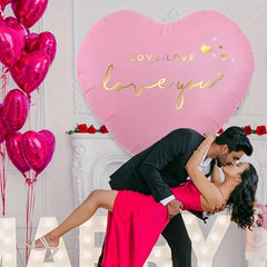 Oversized 63 inch Love You Heart Balloon - candletown.net
