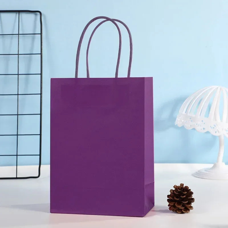 Colorful Paper Gift Bags – Multiple Shades for All Celebrations - candletown.net