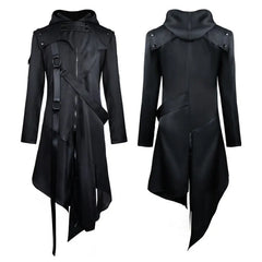 Men’s Gothic Hooded Halloween Cosplay Jacket