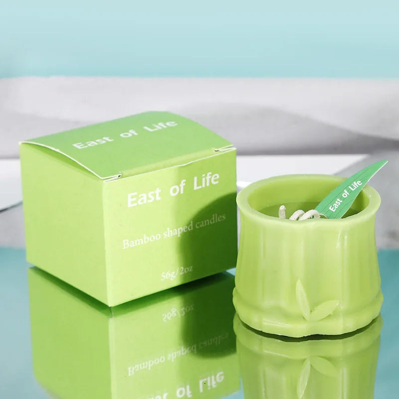 Bambu-Muotoinen Tuoksukynttilä – Tyylikäs Sisustuselementti