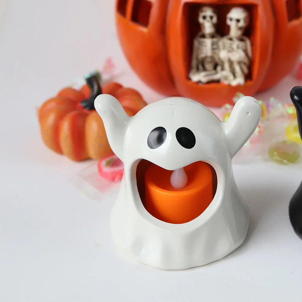 Halloween Ghost LED Flameless Candle Decoration
