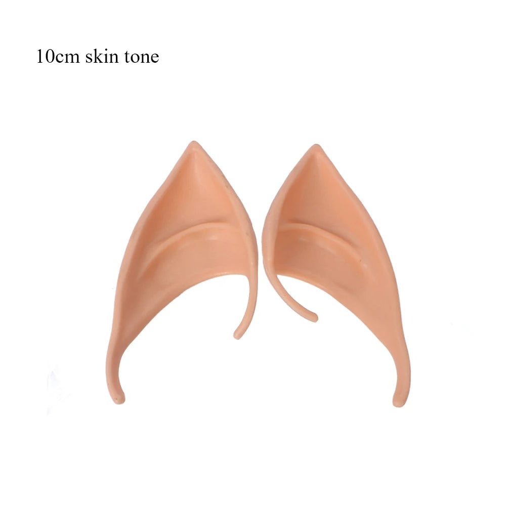 Latex Elf Ears – Fairy Cosplay Costume Accessory for Halloween & Party