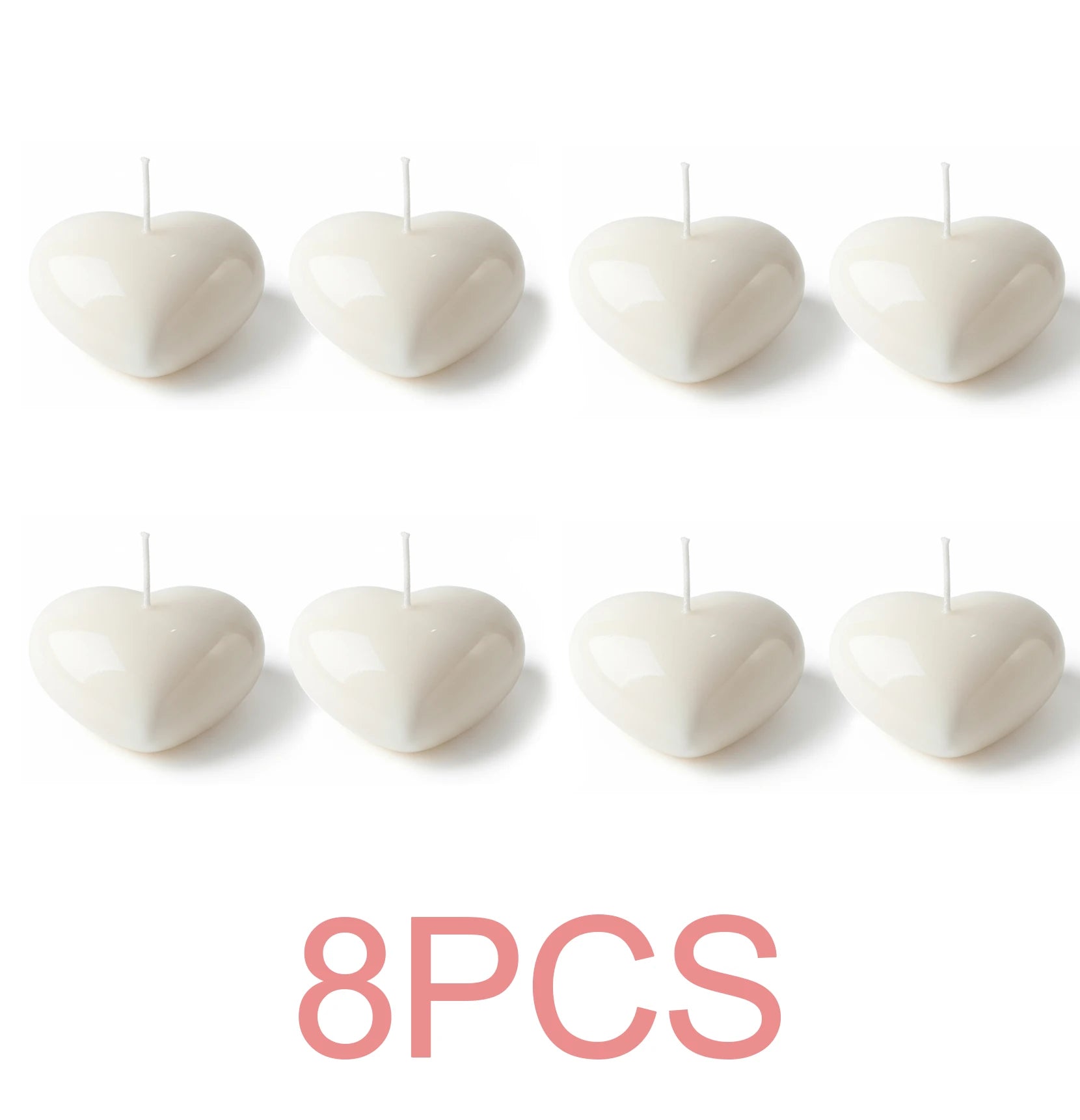 Heart Shaped Scented Candles – Valentine’s Day Set