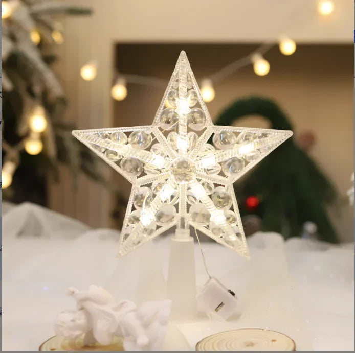 LED Christmas Tree Star Topper – 15 cm