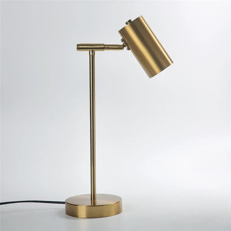 Modern Golden Table Lamp – Nordic Design - candletown.net