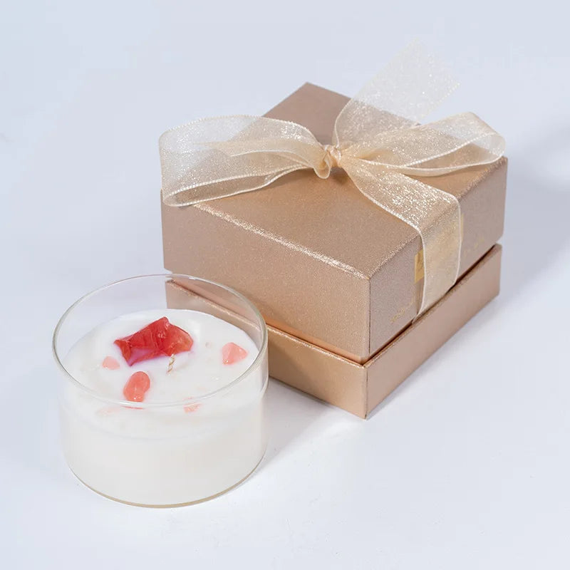 Natural Crystal Aromatherapy Soy Candle - candletown.net