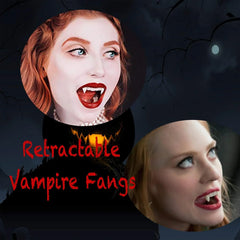 Retractable Halloween Vampire Fangs