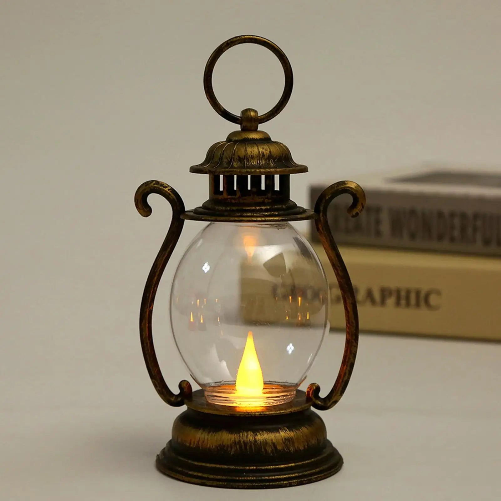 Vintage LED-lyhty – Paristokäyttöinen Koristevalo