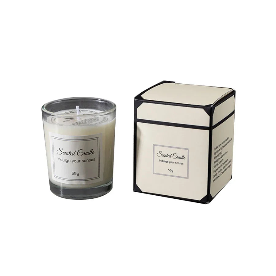 Premium Aromatherapy Candle – Handmade Soy Wax Candle in Glass Jar - candletown.net