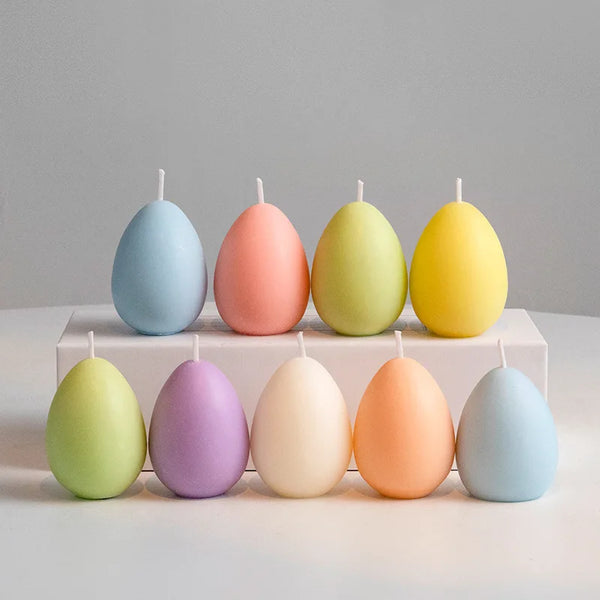 2pc Easter Egg Scented Scented Candle Creative Egg-shaped Religious Festival Atmosphere Display, Egg-shaped Candle - candletown.net