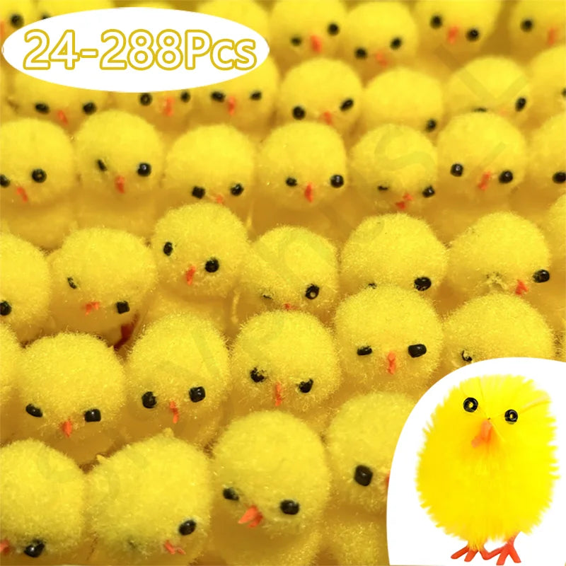 Mini Easter Chick Decoration – Soft & Cute Easter Ornaments - candletown.net