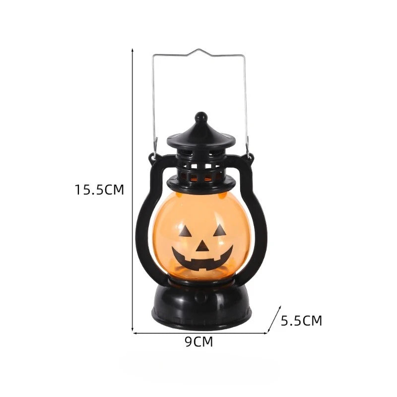 LED Halloween Pumpkin or Skull Lamp – Flameless Vintage Light