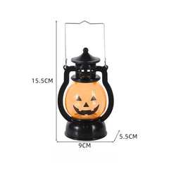 LED Halloween Pumpkin or Skull Lamp – Flameless Vintage Light