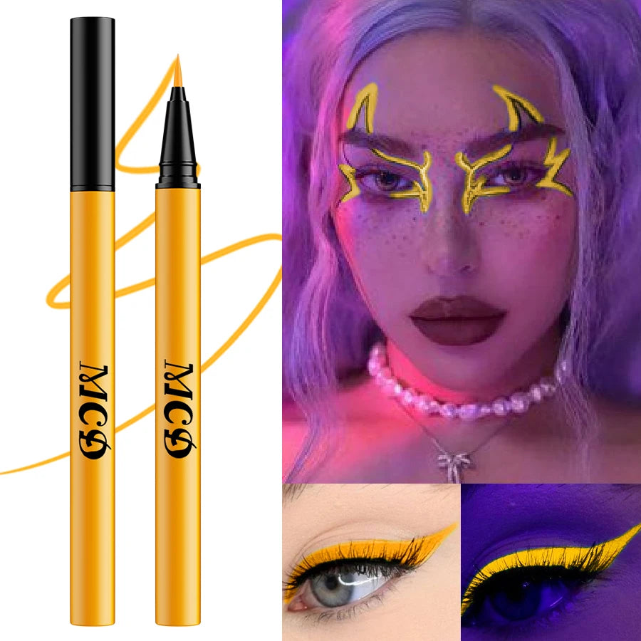 UV Neon Face & Body Paint Pen – 8 Fluorescent Colors