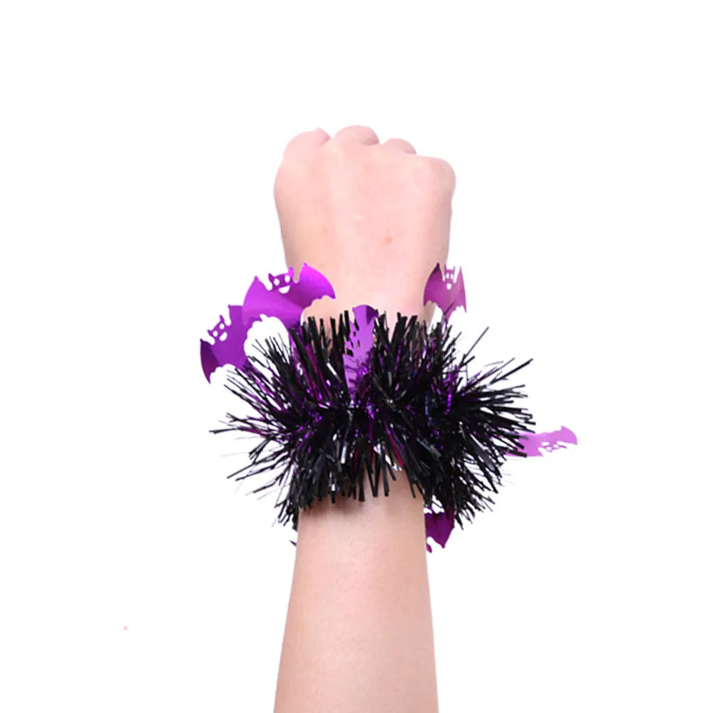Halloween Costume Accessories Set – Glasses, Mask, Bat Hair Clip & Bracelet