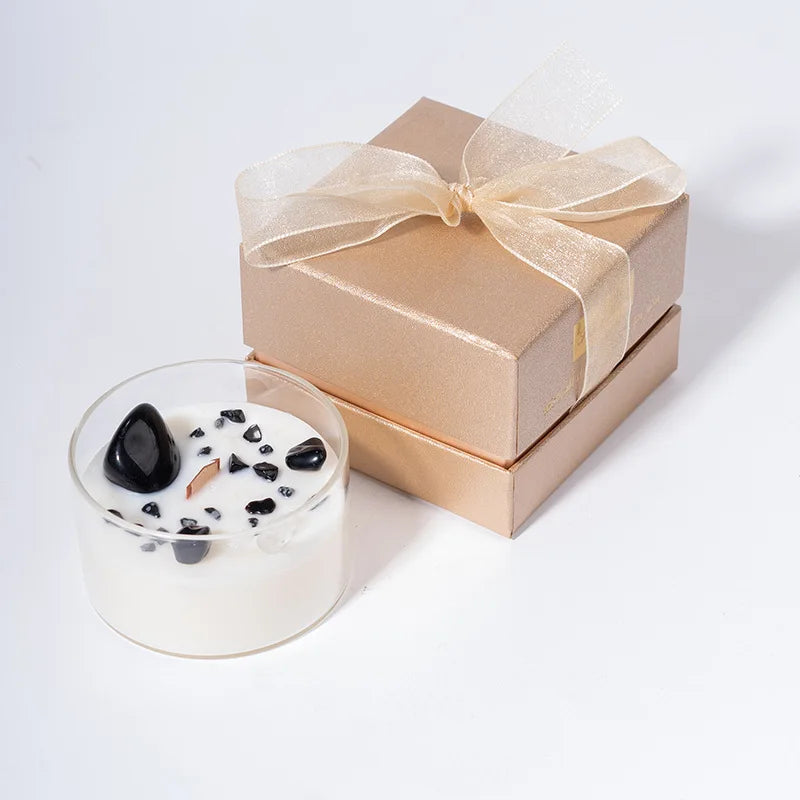 Natural Crystal Aromatherapy Soy Candle - candletown.net